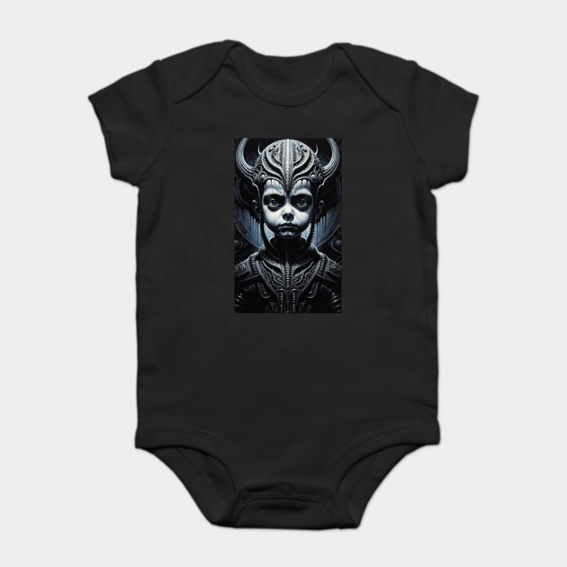 We Are All Aliens Baby Bodysuit by Grave Digs